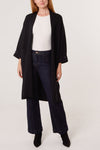 Jill Long Cardigan Black