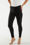 Joy Shimmer Black Skinny Jeans