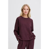 Putsi Slit Sweatshirt Burgundy