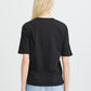 Trollo Crew Neck T Shirt Black