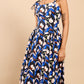 Caprielle Floral Print Maxi Dress