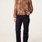 Jane Leopard Print Top