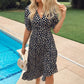 Layla Wrap Dress Navy