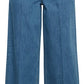 Komma Wide Leg Jeans Mid Blue