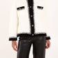 Julia Contrast Trim Cream Jacket