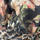 Lightweight Jacket Rose Print Black