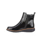 Ella Black Ankle Boots