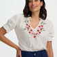 Angelique Wild Strawberry Shired Top