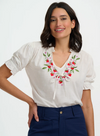 Angelique Wild Strawberry Shired Top