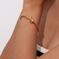 Twisted Knot Gold Bracelet Bangle Gold