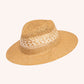 Amara Sun Hat Natural with Cream Weave