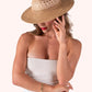 Amara Sun Hat Natural with Cream Weave