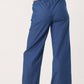 Sarah Wide Leg Trousers Dark Denim