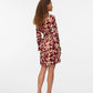Geodora Dress Red & Orange
