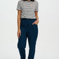 Rowan Trousers Black & Teal