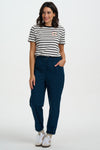 Rowan Trousers Black & Teal