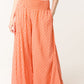 Mandy Wide Leg Cullote Trousers Orange
