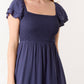 Harper Dress Navy Blue