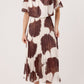 Clara Pleated Midi Dress
