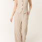 Lyndsey Trousers and Waistcoat Co-ord Stone