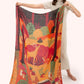 Print Scarf Autumn Forrest Friends
