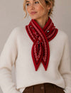 Bandana Slip Through Scarf Red