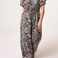 Zoe Zebra Print Jumpsuit