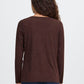Rebel Long Sleeve T Shirt Coffee Bean