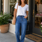 Esme Glitter Denim Jeans