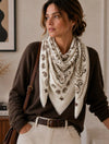 Bandana Scarf Cream