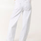 Lotte White High Waisted Denim Jeans