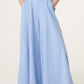 Laura Wide Leg Palazzo Trousers Baby Blue