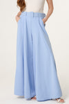 Laura Wide Leg Palazzo Trousers Baby Blue