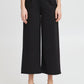 Kate PA Cropped Wide Leg Trousers Black