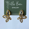 Petal Zirconia Studs