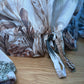 Lightweight Jacket Palm Print Cream