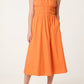 Lucy Midi Dress Orange