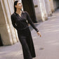 Pusti Long Sleeve Polo Jumper Java