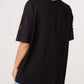 Sue Diamanté Love Heart T Shirt Black