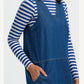 Cecil Tunic Dress Mid Blue Denim
