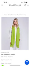 Pashmina Lime