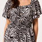 Zoe Zebra Print Jumpsuit