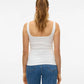 Chloe Tank Top White