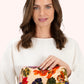 Quilted Washbag Cream Posy