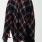 Mhari Plaid Poncho