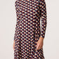 Lyndsey Fit and Flare Geo Print Dress