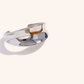 Inward Cuff Large Bracelet Silver