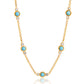 Dainty Turquoise Pendant Necklace