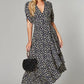 Layla Wrap Dress Navy