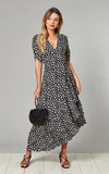 Layla Wrap Dress Navy